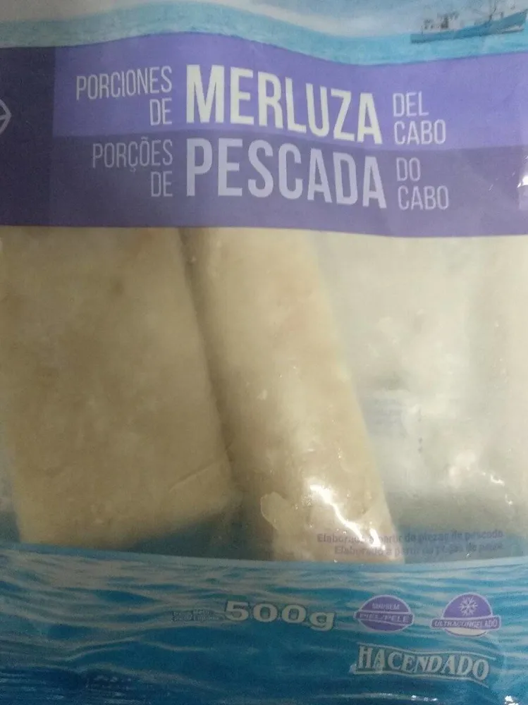 Merluza del cabo sin piel