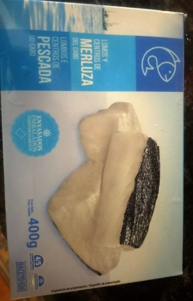 Lomos y  centros de merluza
