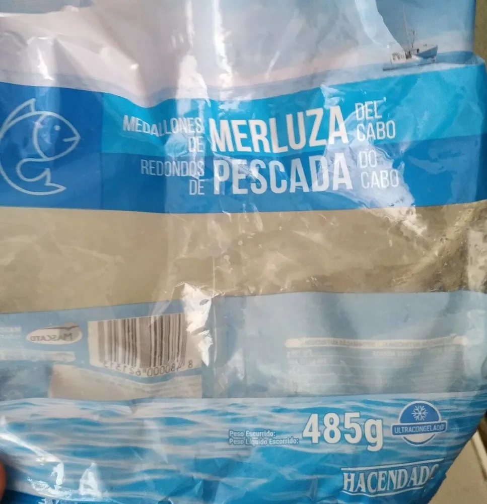Medallones de merluza del cabo