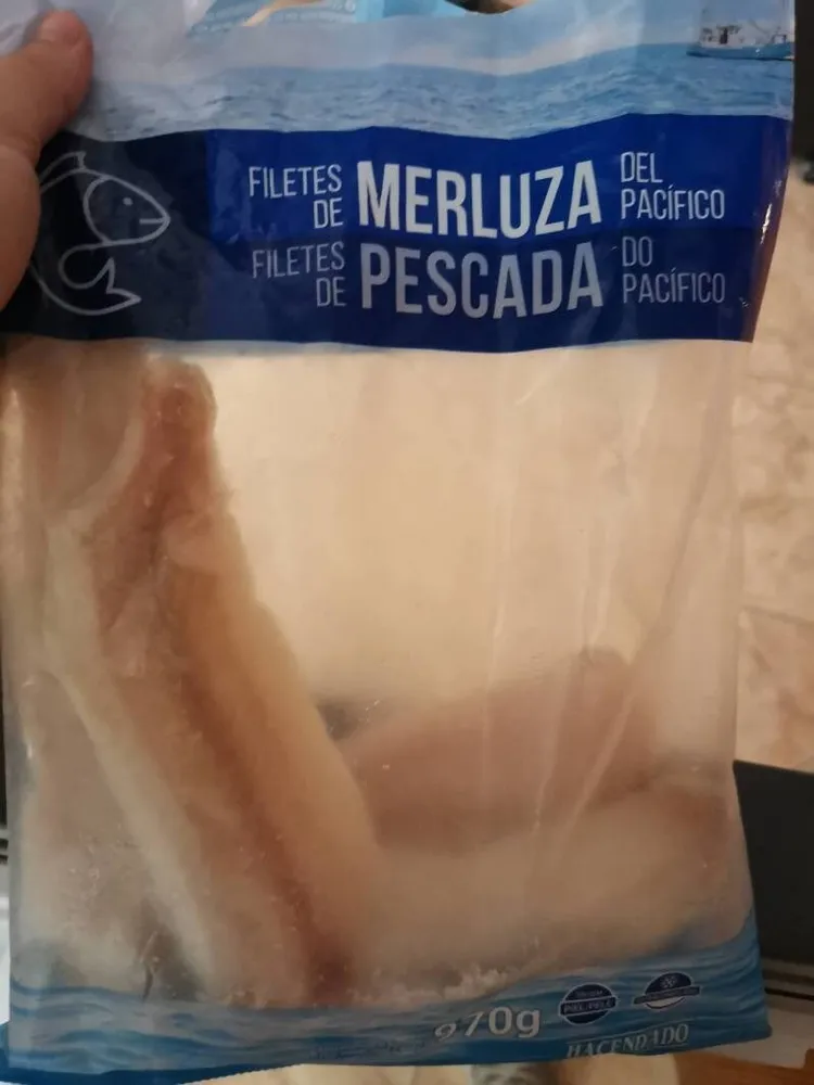 Filetes de merluza del pacífico