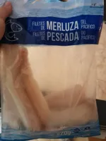 Filetes de merluza del pacífico