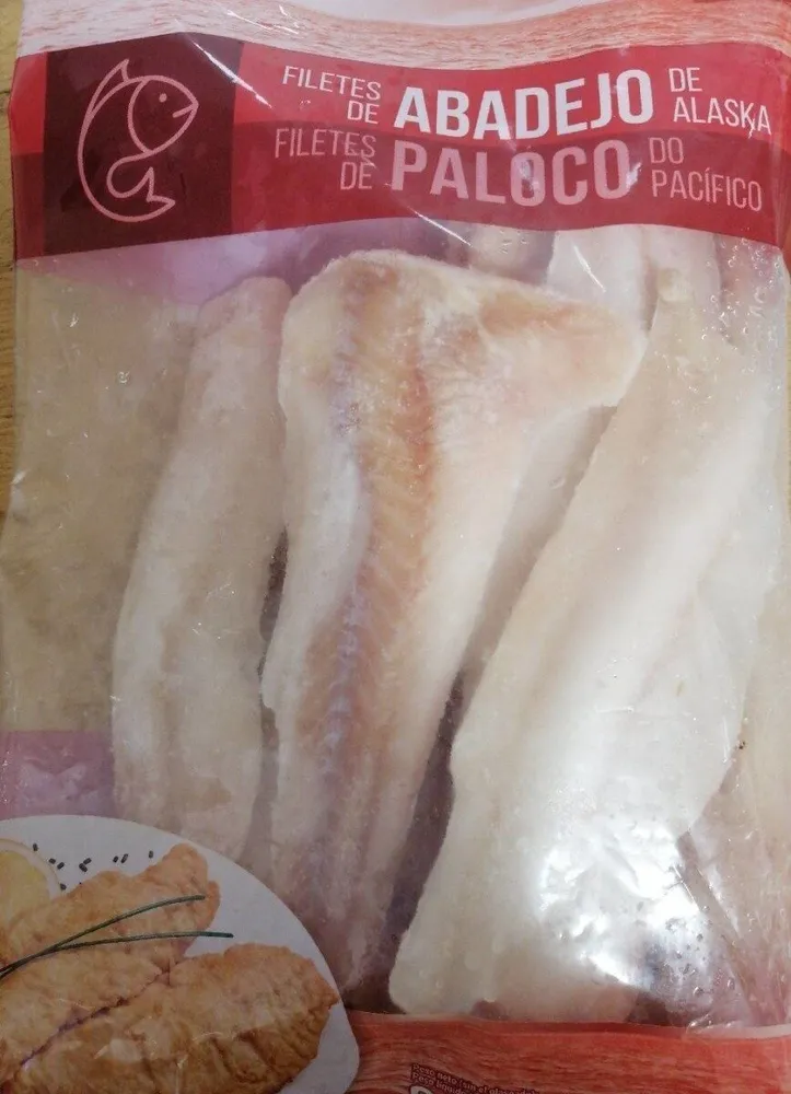 filetes de abadejo de alaska