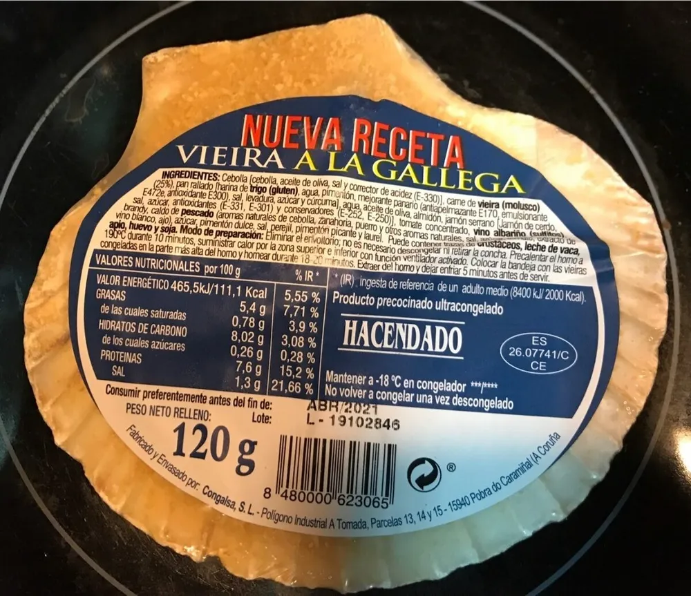 Vieira a la gallega