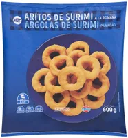 Aritos de surimi