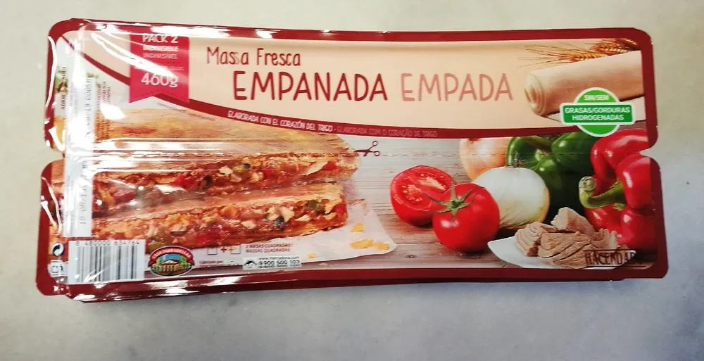 Masa fresca empanada