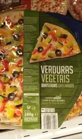 Pizza verduras braseadas