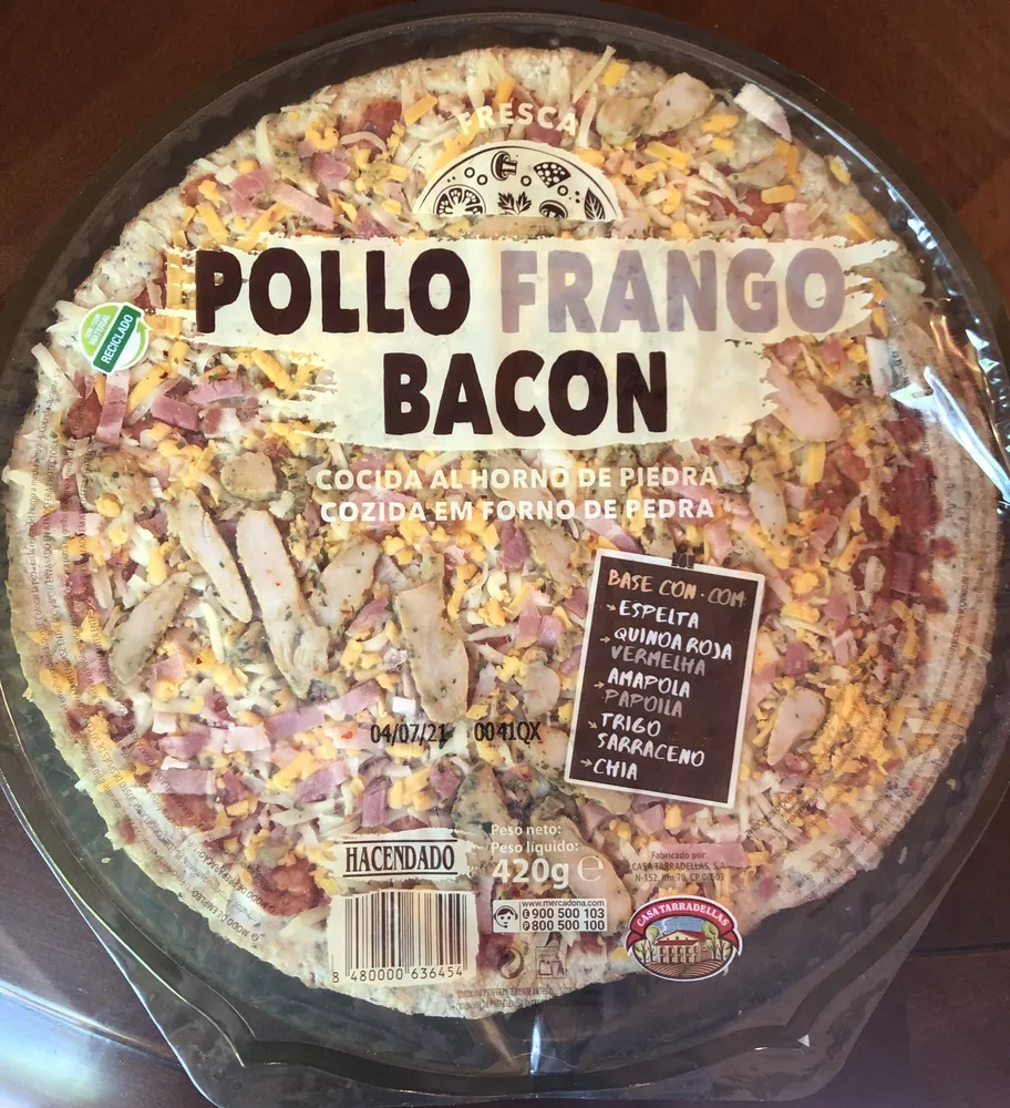 Pizza Pollo Bacon