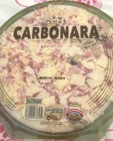 Carbonara pizza