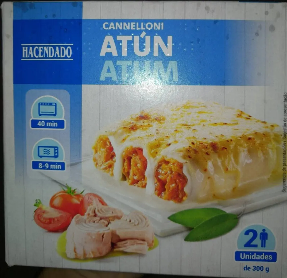 Cannelloni atún