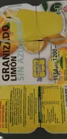 Granizado de limón sin azúcares