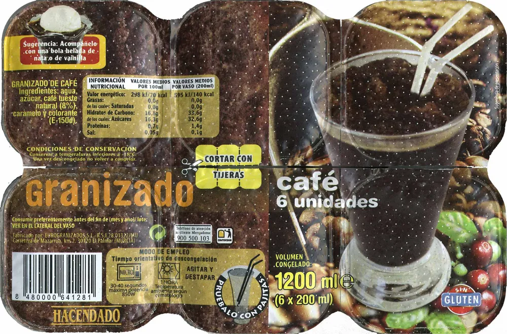 Granizado de café