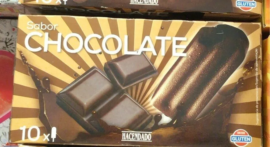 Helados sabor chocolate