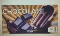 Helado sabor chocolate
