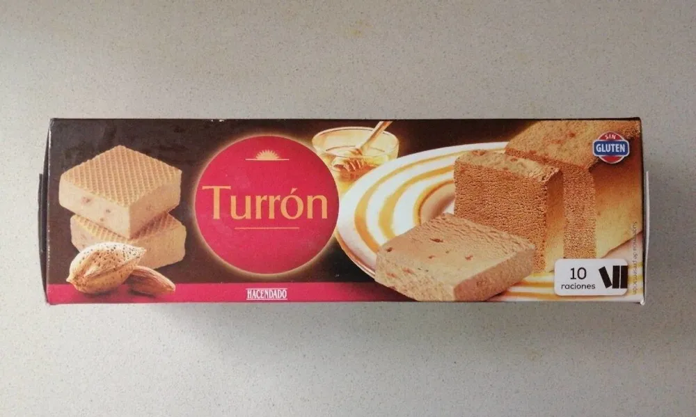 Helado de turrón