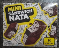 Mini sándwich de nata