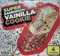 Super sandwich vainilla cookie