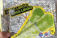 Helado de lima limón