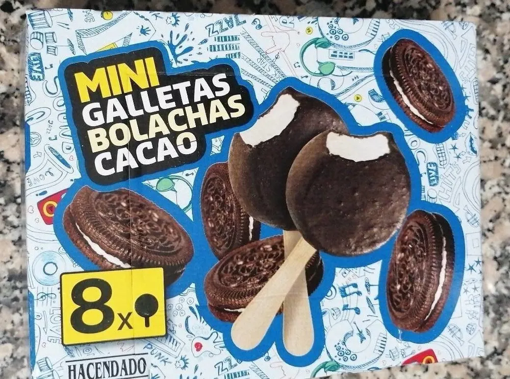 Mini galletas cacao