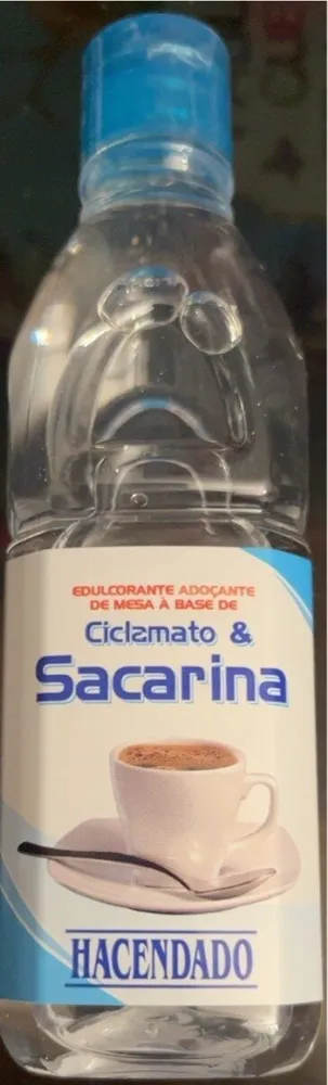 Ciclamato & sacarina.