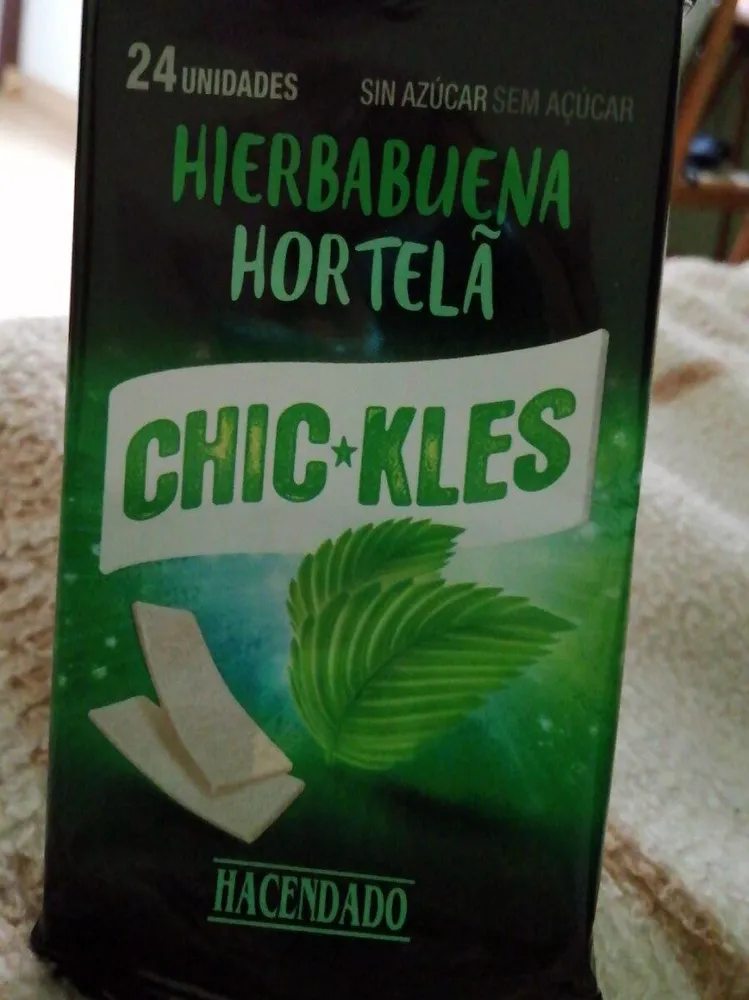 Chickles hierbabuena