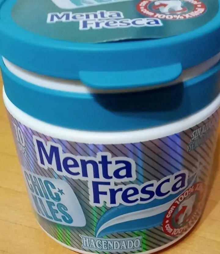 Chicles menta fresca