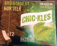 Chicles hierbabuena