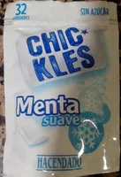 Chicles menta suave