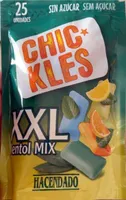 Chickles XXL Mentol MIX