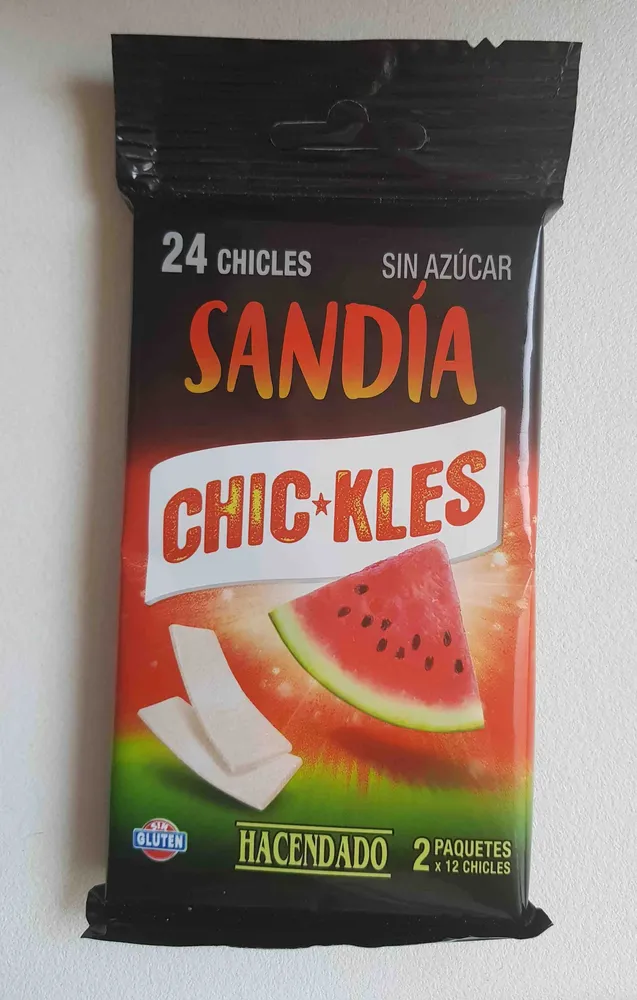 Chicles Sandia