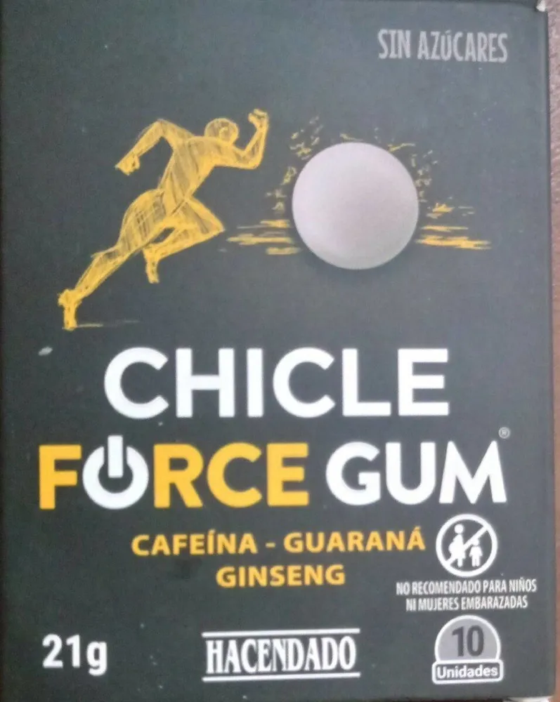 Chicle force gum