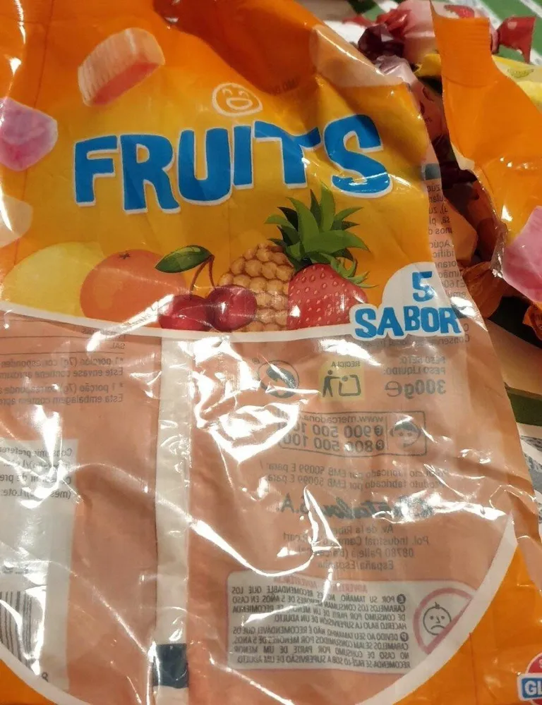 Fruits caramelos blandos