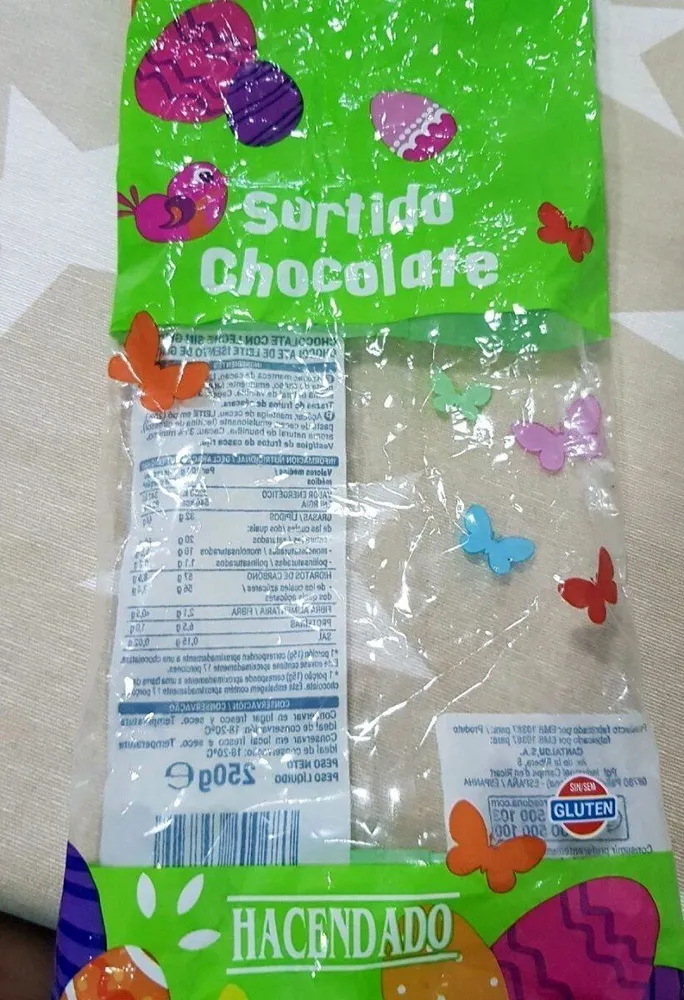 Surtido de chocolate