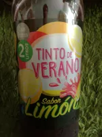 Tinto de verano sabor limón