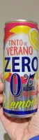 Tinto de verano 0% sabor lemon