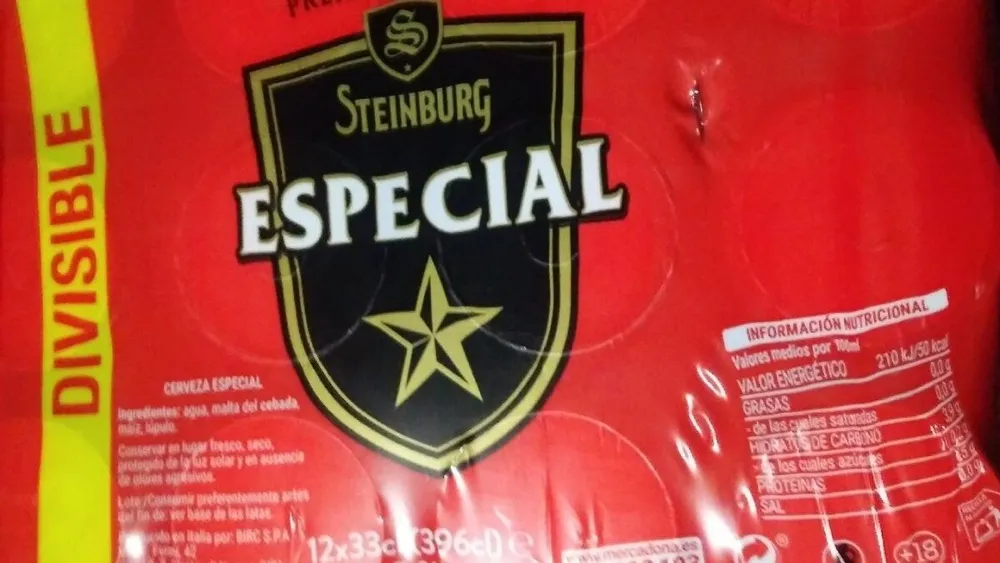 Cerveza especial