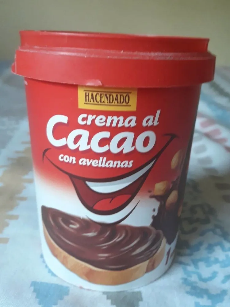 Crema al cacao con avellanas