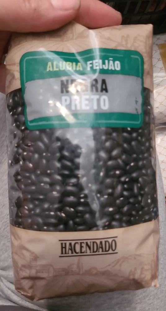 Alubia Feijão Negra Preto