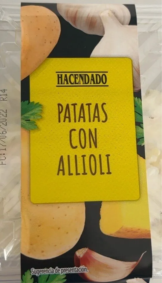 Patatas con allioli