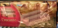 Turrón de chocolate crujiente