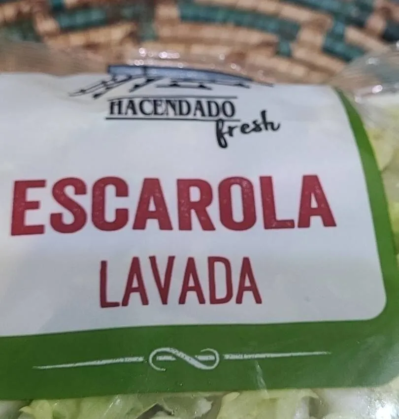 Escarola lavada