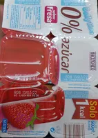 Gelatina fresa 0%