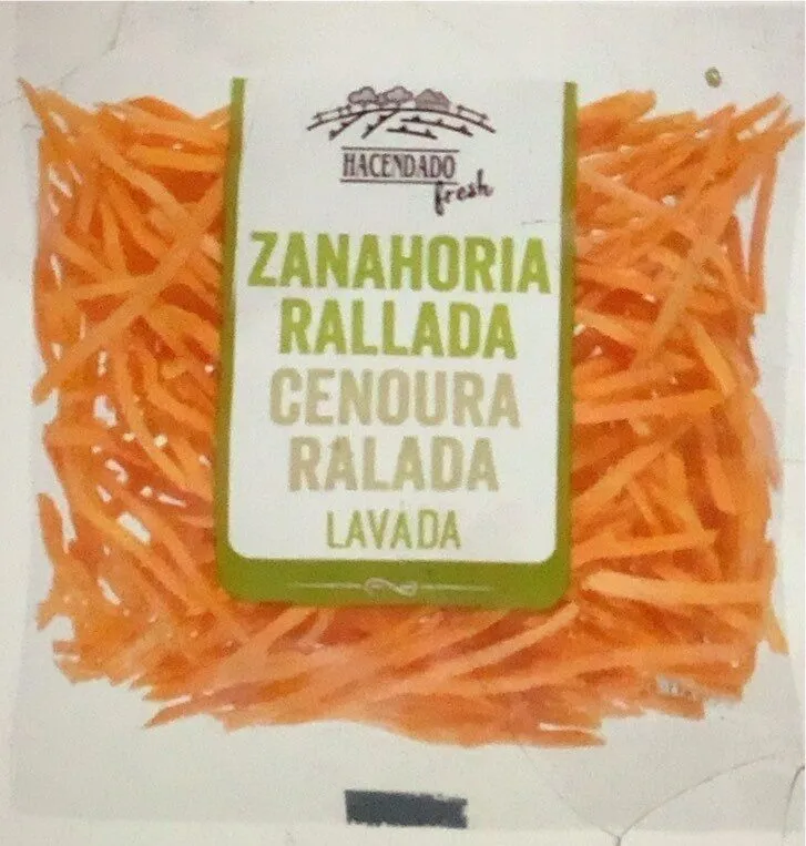 zanahoria rallada