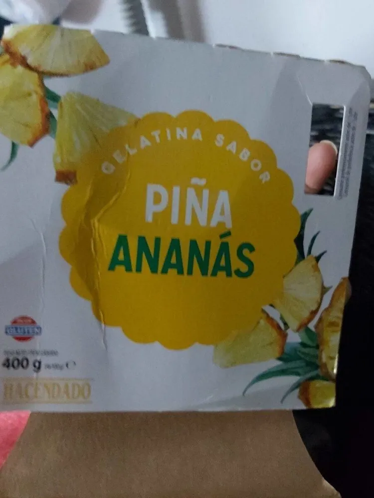 Gelatina piña