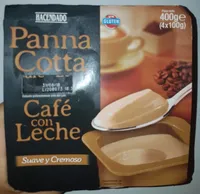 Panna cotta café con leche