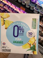 Gelatina sabor piña ananás 0% azúcares añadidos