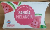 Gelatina sandía