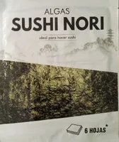 Algas sushi nori