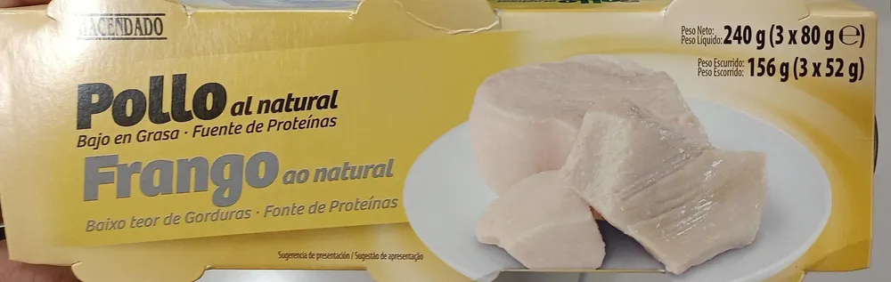 Pollo al natural