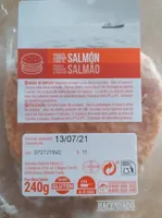 Hamburguesa de salmón