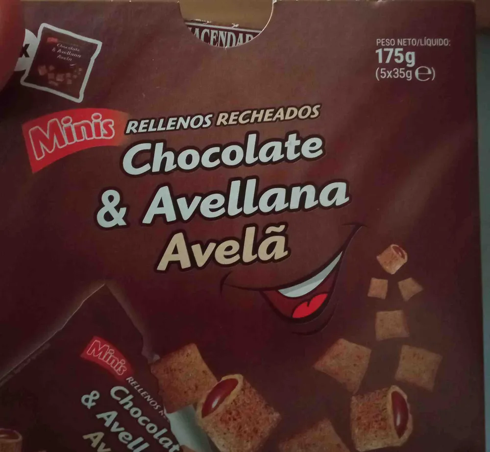 chocolate y avellana